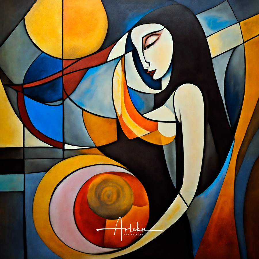arte abstracto arte digital creativo Arleka Art Prompt
