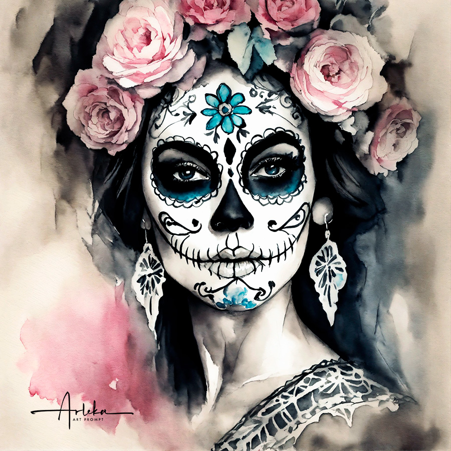 arte mexicano arte digital creativo Arleka Art Prompt