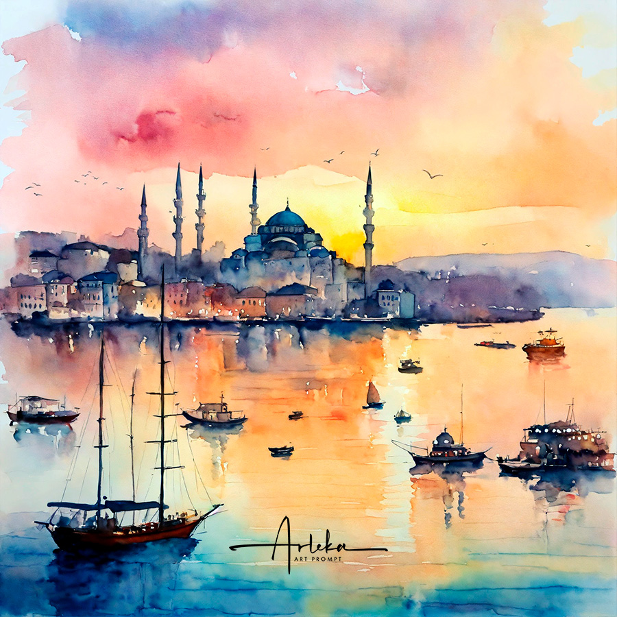 paisajes arte digital creativo Arleka Art Prompt