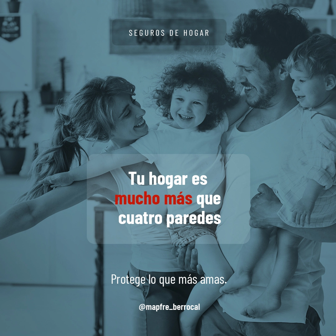 diseño gráfico estratégico para redes sociales seguros de hogar